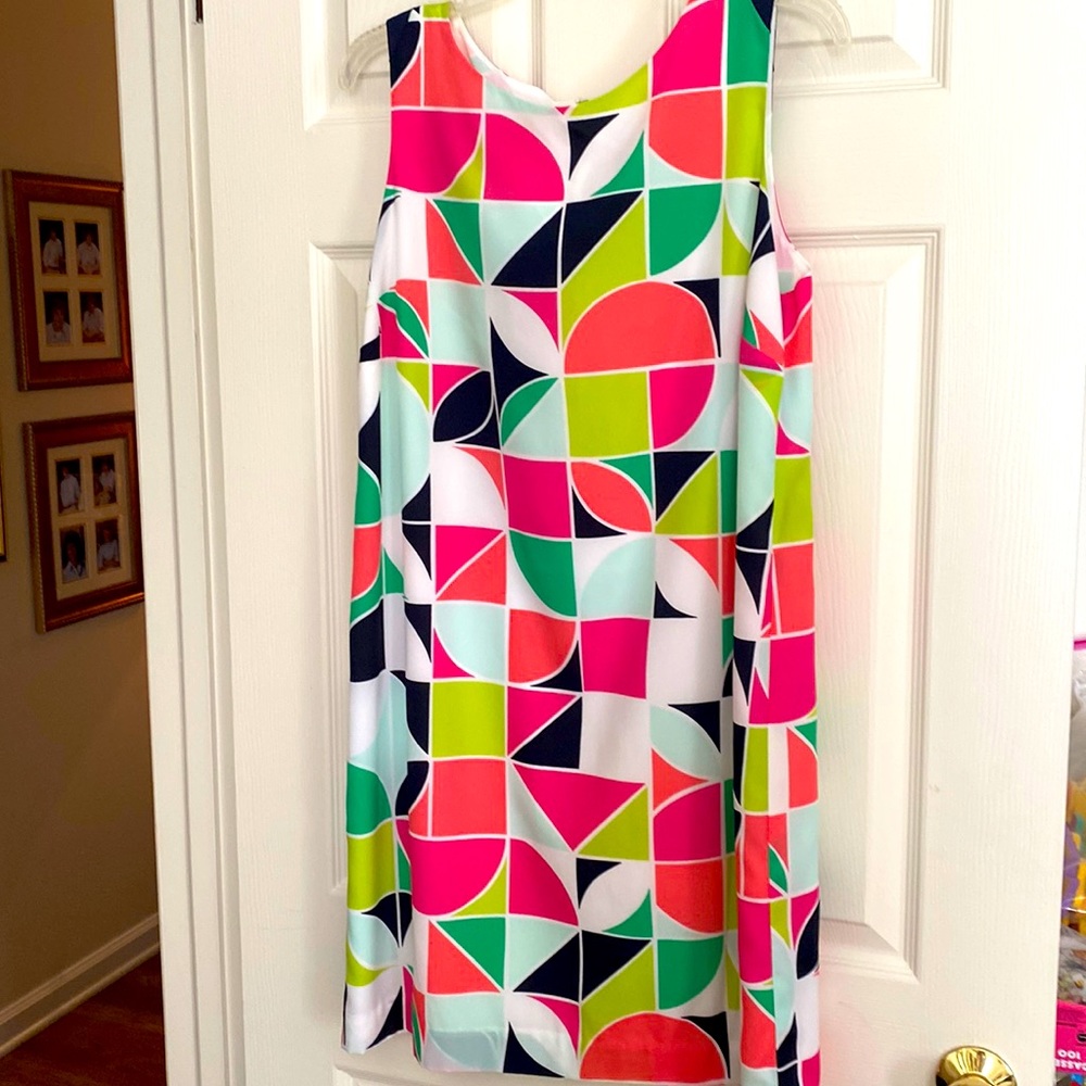 NWOT Multi colored crown & Ivy sleeveless dress